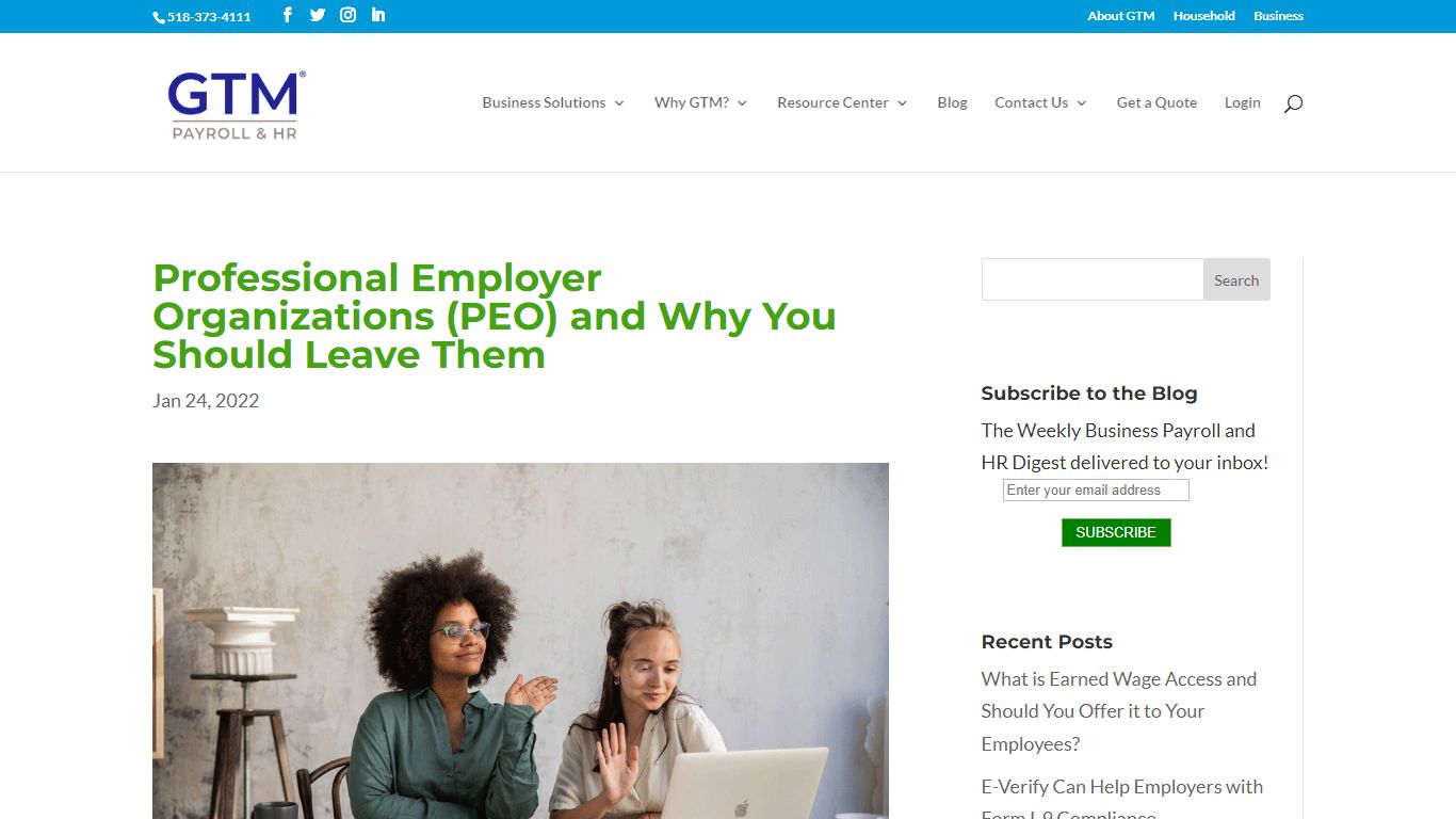 Professional Employer Organizations (PEO) and How to Leave Them